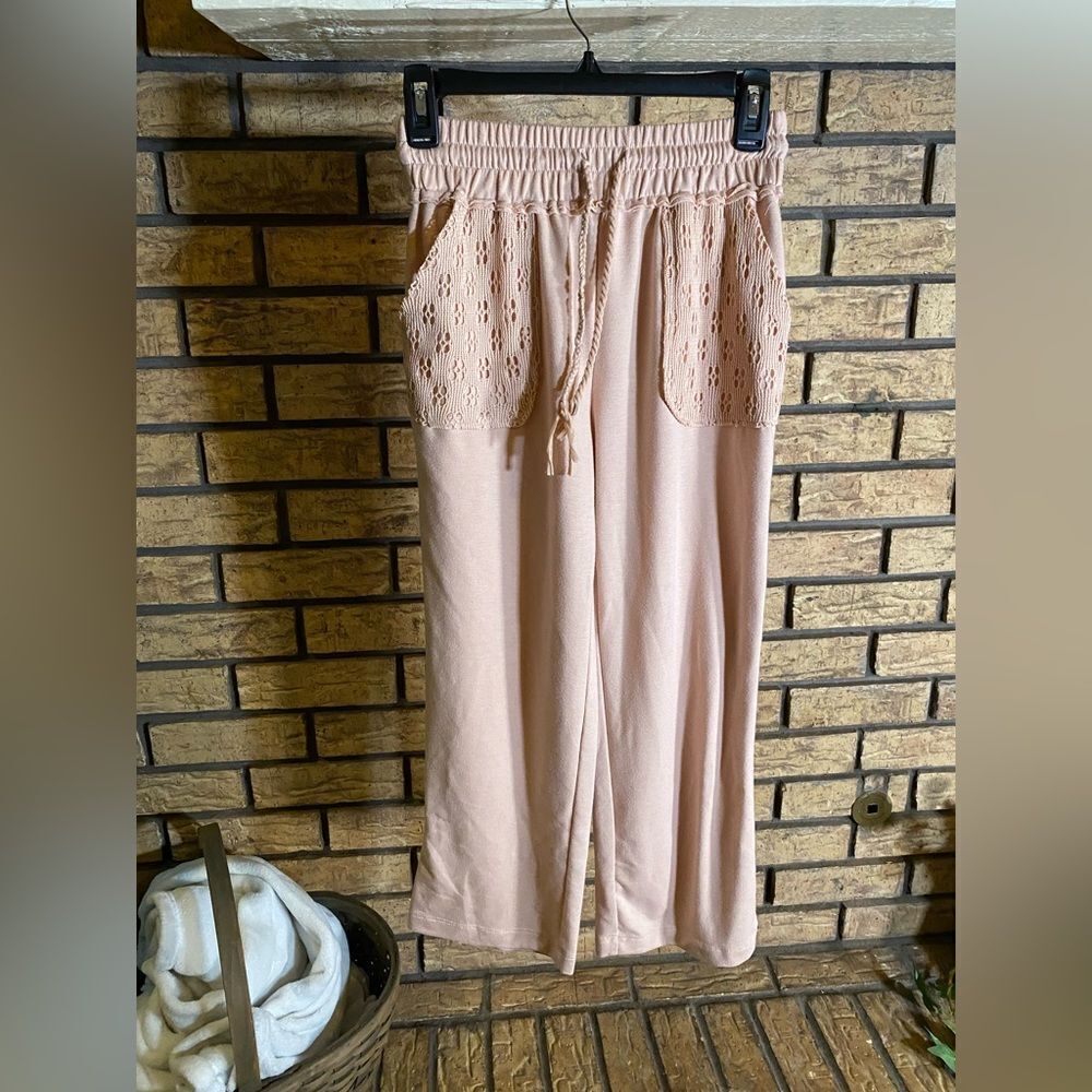 Live well blush pink lounge pants